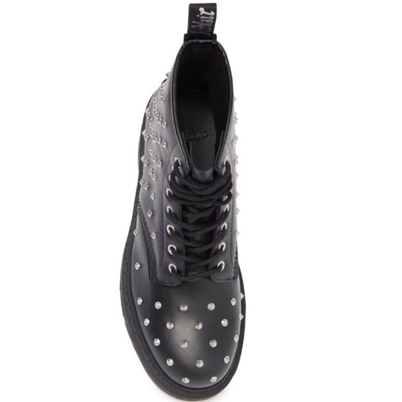 DR MARTENS STUDDED 1460 Lug Sole Boots - Picture 5 of 7